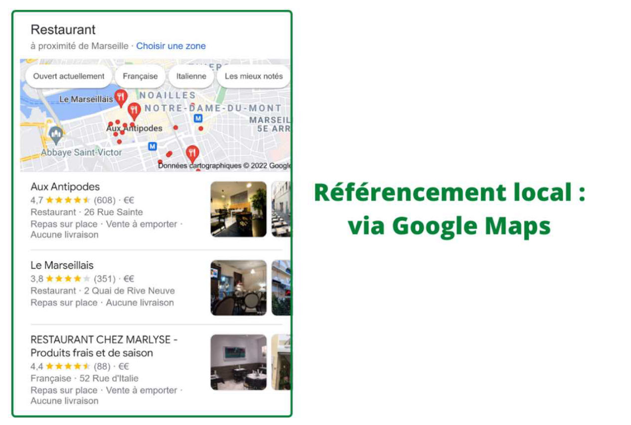 Référencement local sur Google