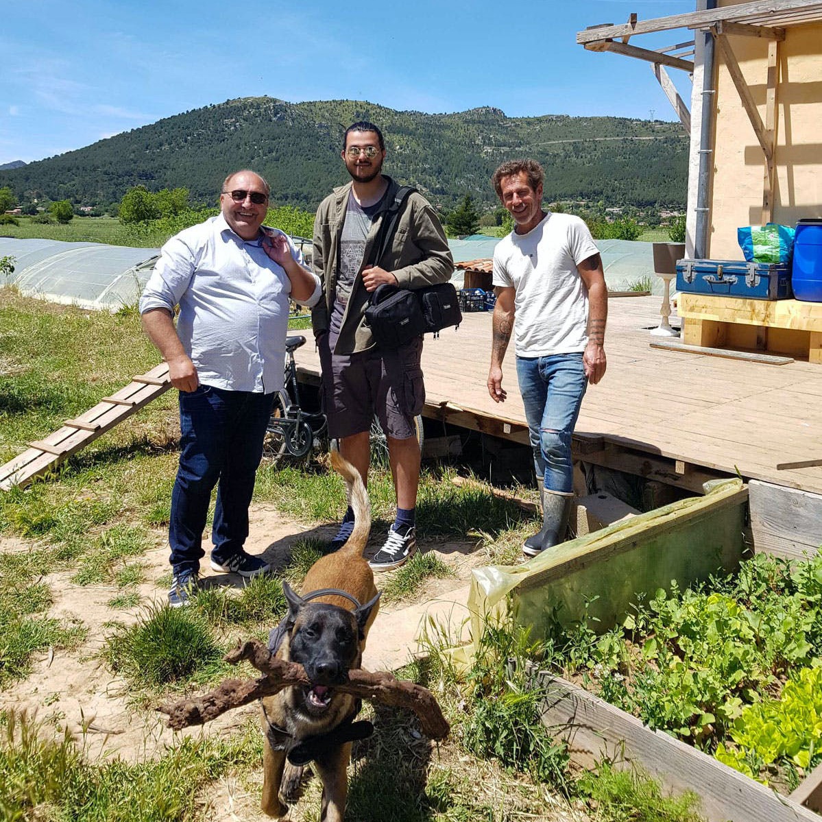 Equipe My Food Story en tournage